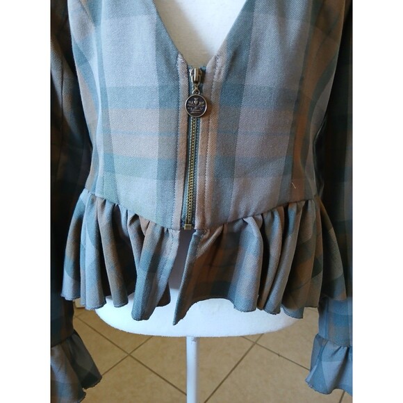 Hot Topic Outlander Mackenzie Peplum Plus Corset Cosplay Blazer Jacket Large - Picture 11 of 16